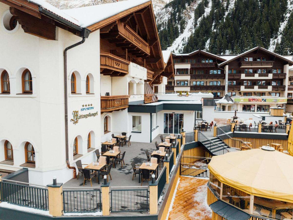 Hotel Mittagskogel Pitztal Sankt Leonhard im Pitztal Eksteriør bilde