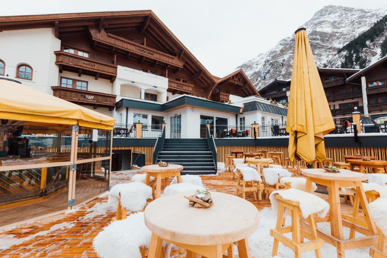 Hotel Mittagskogel Pitztal Sankt Leonhard im Pitztal Eksteriør bilde