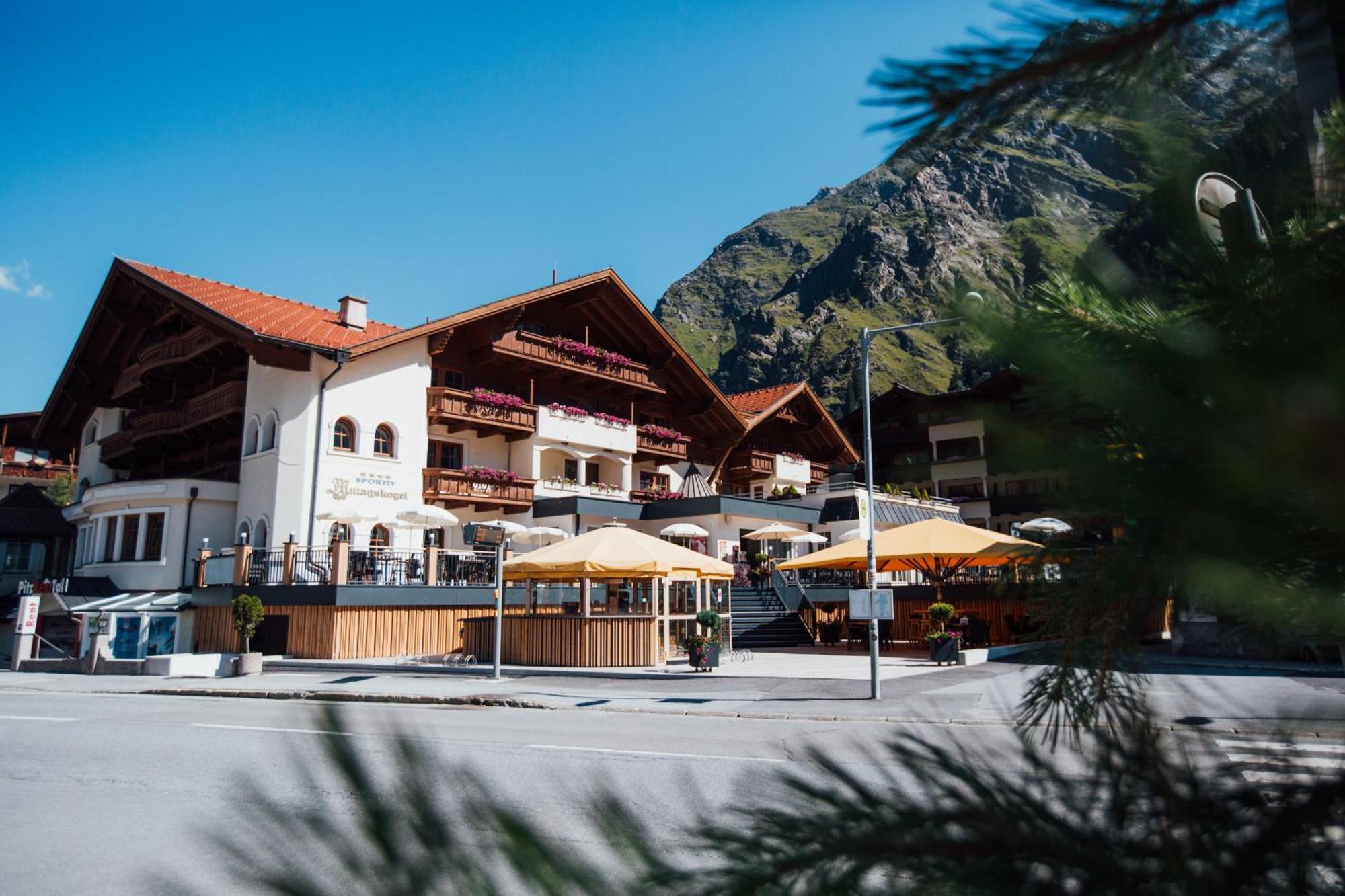 Hotel Mittagskogel Pitztal Sankt Leonhard im Pitztal Eksteriør bilde